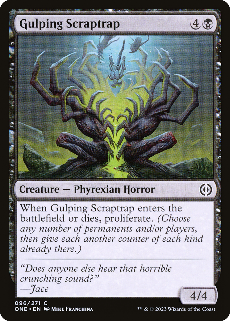 Gulping Scraptrap [Phyrexia: All Will Be One] | Lots Moore NSW