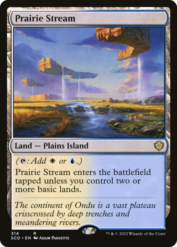 Prairie Stream [Starter Commander Decks] | Lots Moore NSW