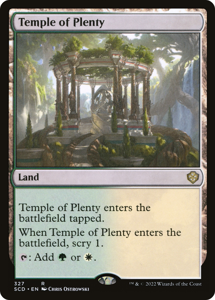 Temple of Plenty [Starter Commander Decks] | Lots Moore NSW