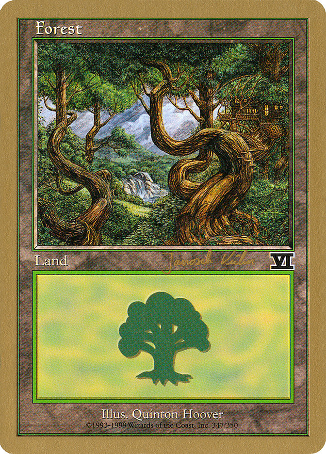 Forest (jk347) (Janosch Kuhn) [World Championship Decks 2000] | Lots Moore NSW