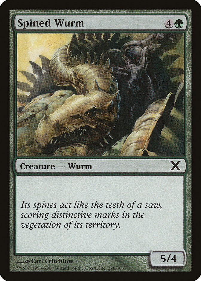 Spined Wurm [Tenth Edition] | Lots Moore NSW