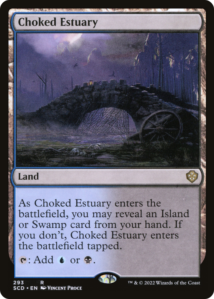 Choked Estuary [Starter Commander Decks] | Lots Moore NSW