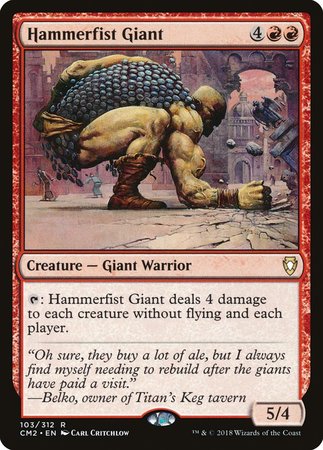 Hammerfist Giant [Commander Anthology Volume II] | Lots Moore NSW