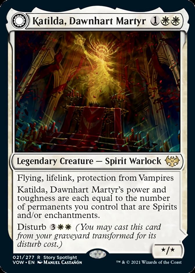 Katilda, Dawnhart Martyr // Katilda's Rising Dawn [Innistrad: Crimson Vow] | Lots Moore NSW