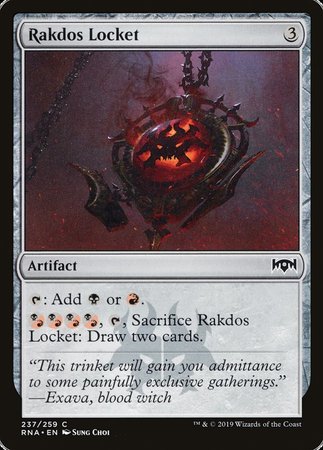 Rakdos Locket [Ravnica Allegiance] | Lots Moore NSW