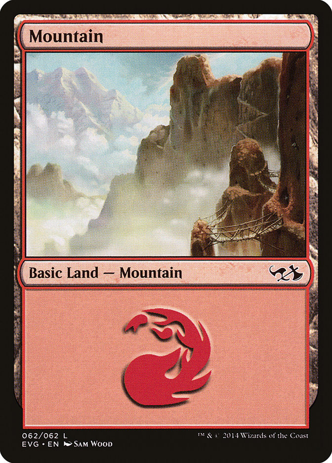 Mountain (62) (Elves vs. Goblins) [Duel Decks Anthology] | Lots Moore NSW