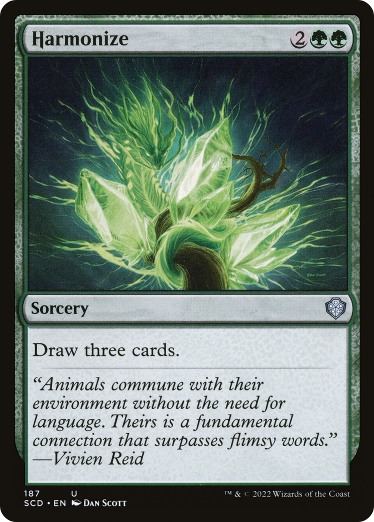 Harmonize [Starter Commander Decks] | Lots Moore NSW
