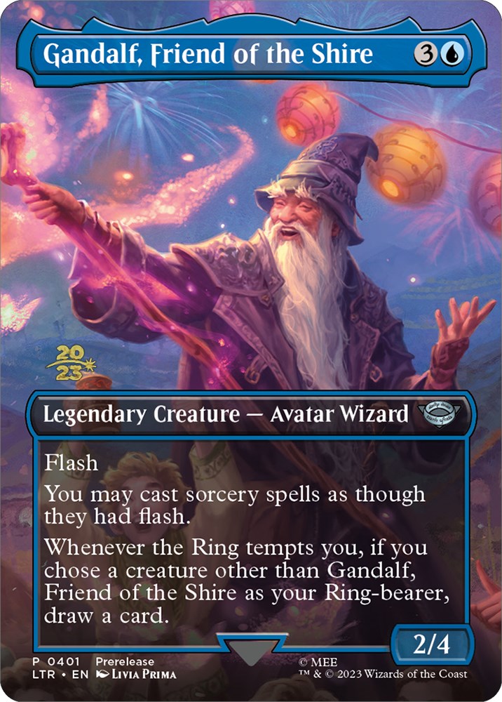 Gandalf, Friend of the Shire [The Lord of the Rings: Tales of Middle-Earth Prerelease Promos] | Lots Moore NSW