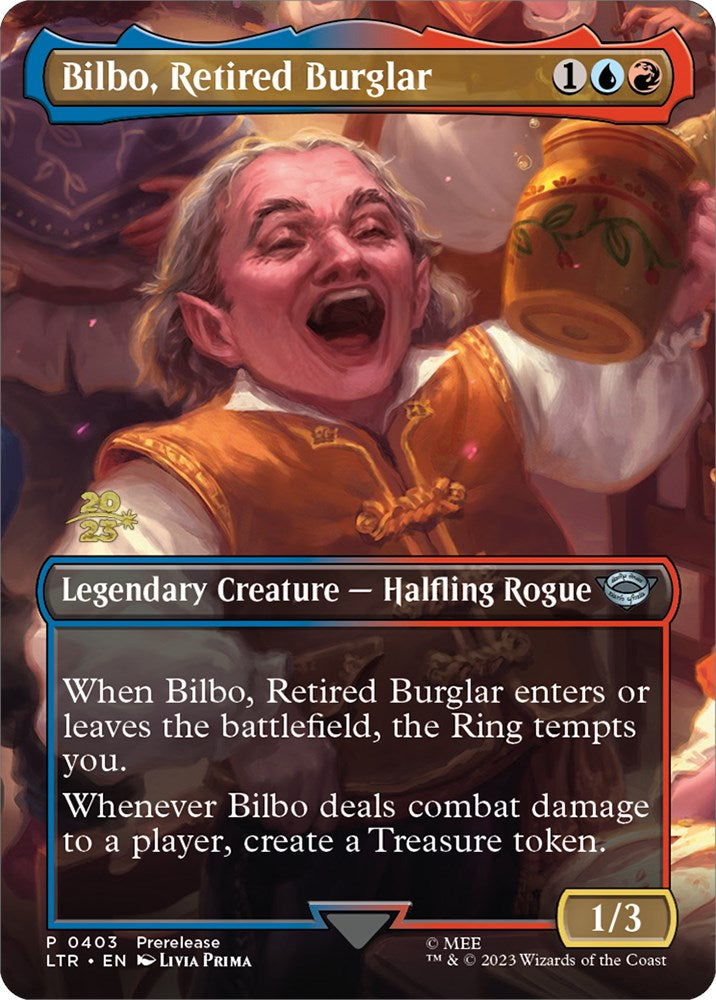 Bilbo, Retired Burglar [The Lord of the Rings: Tales of Middle-Earth Prerelease Promos] | Lots Moore NSW