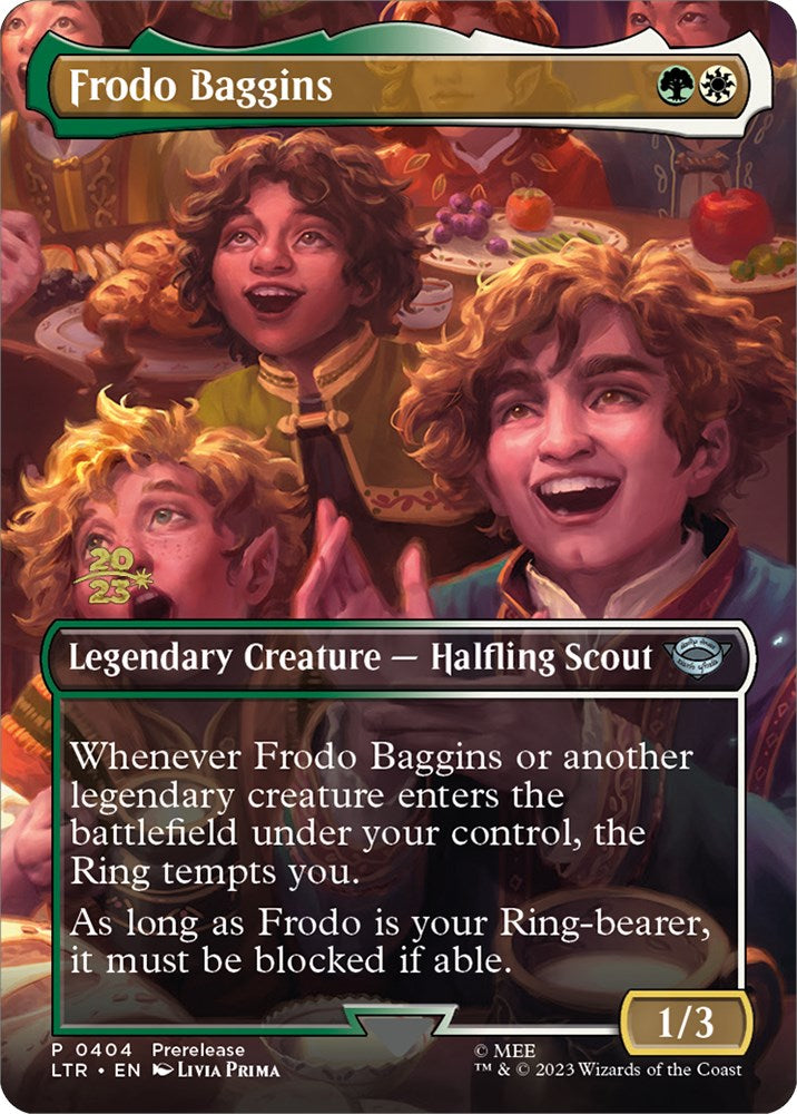 Frodo Baggins [The Lord of the Rings: Tales of Middle-Earth Prerelease Promos] | Lots Moore NSW