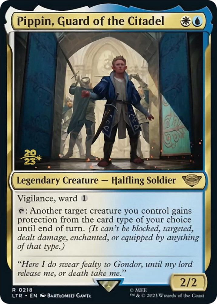 Pippin, Guard of the Citadel [The Lord of the Rings: Tales of Middle-Earth Prerelease Promos] | Lots Moore NSW