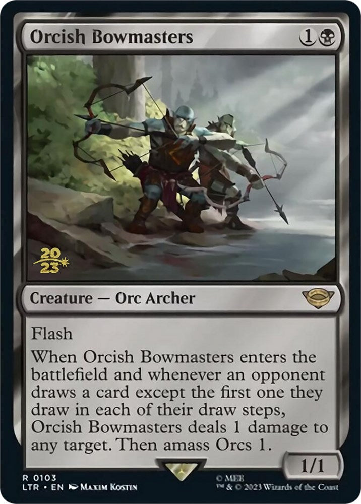 Orcish Bowmasters [The Lord of the Rings: Tales of Middle-Earth Prerelease Promos] | Lots Moore NSW