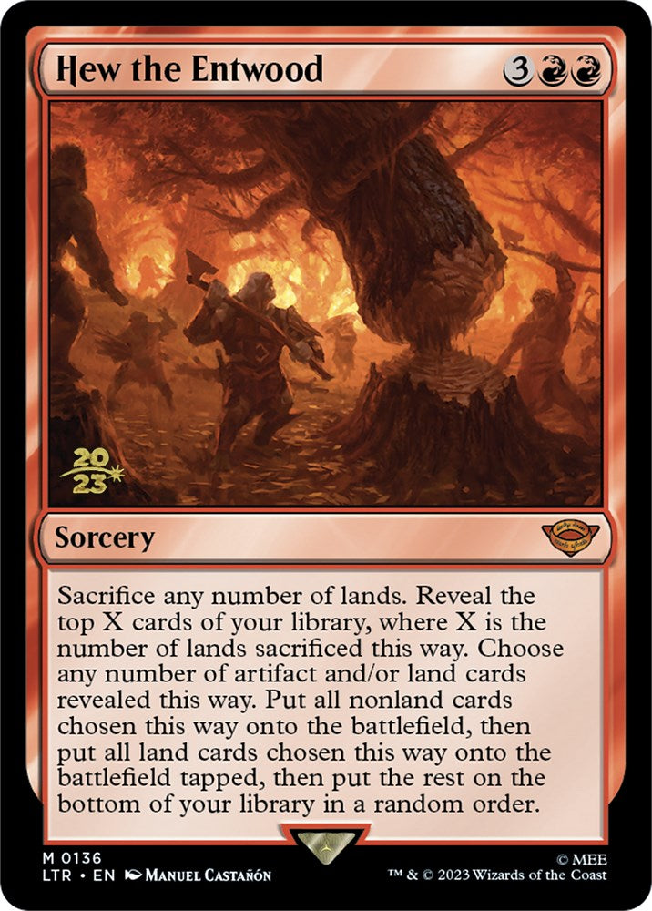 Hew the Entwood [The Lord of the Rings: Tales of Middle-Earth Prerelease Promos] | Lots Moore NSW