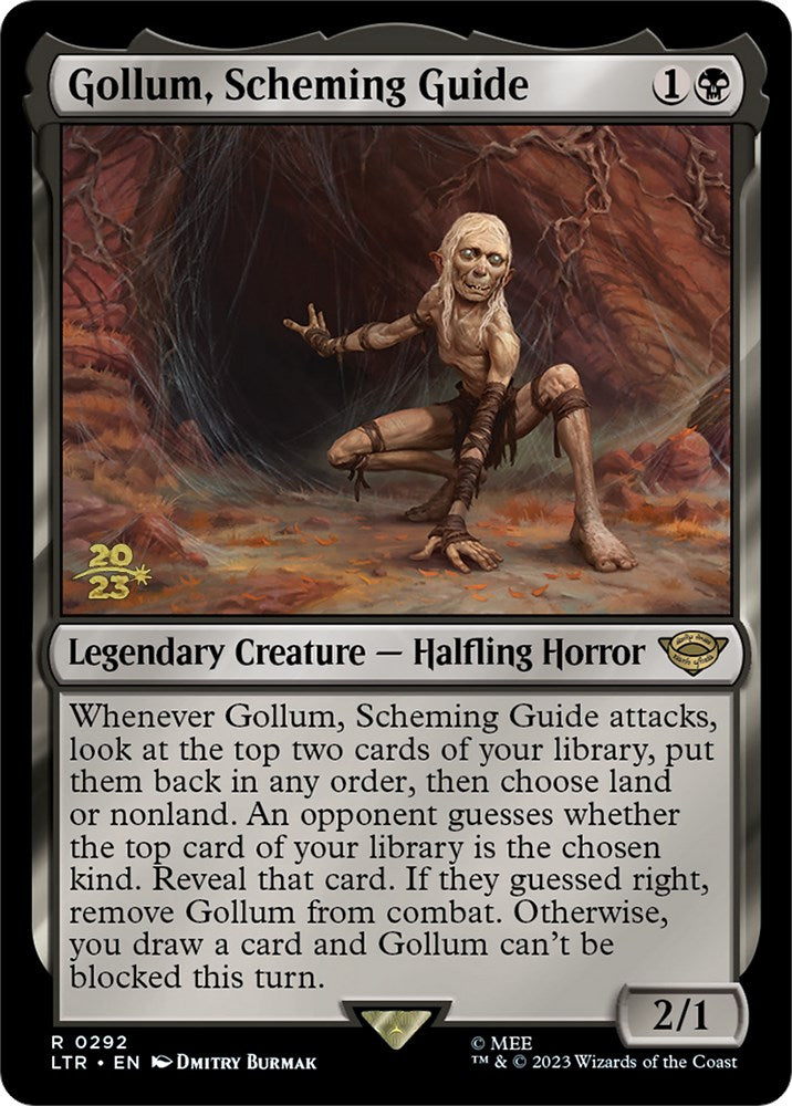 Gollum, Scheming Guide [The Lord of the Rings: Tales of Middle-Earth Prerelease Promos] | Lots Moore NSW
