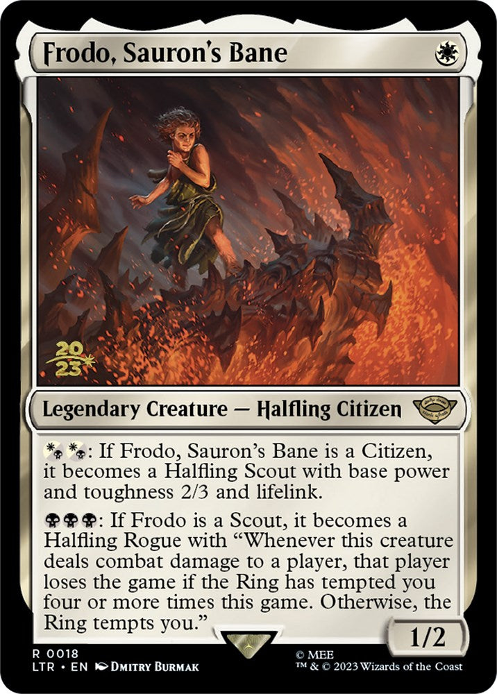 Frodo, Sauron's Bane [The Lord of the Rings: Tales of Middle-Earth Prerelease Promos] | Lots Moore NSW