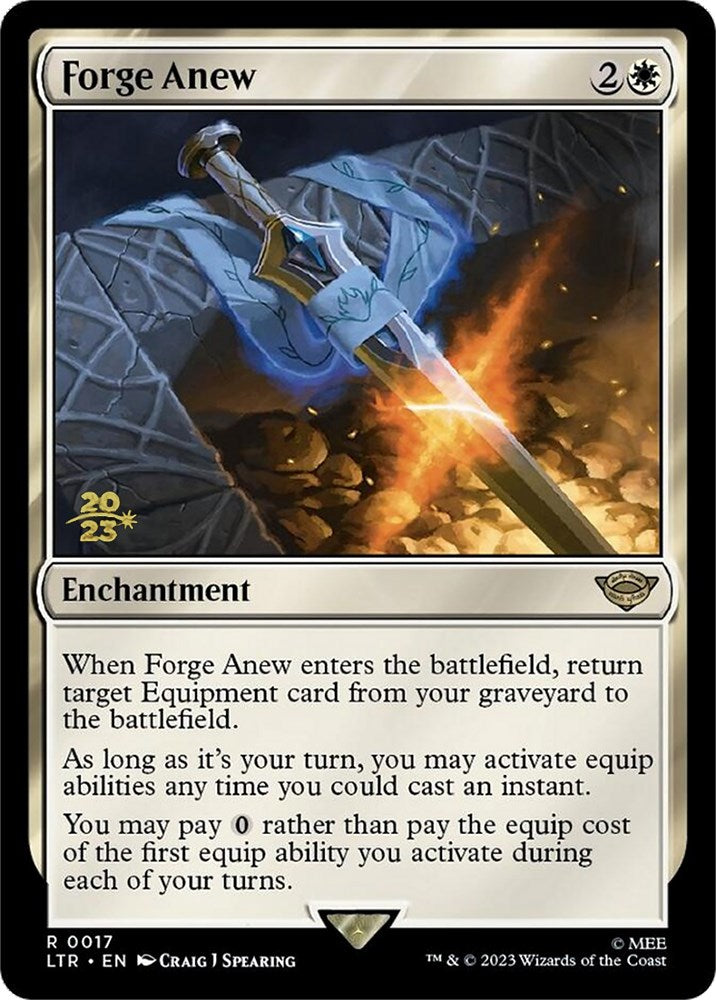 Forge Anew [The Lord of the Rings: Tales of Middle-Earth Prerelease Promos] | Lots Moore NSW