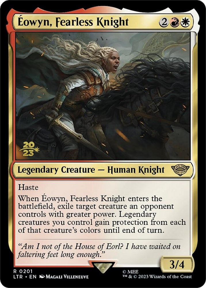 Eowyn, Fearless Knight [The Lord of the Rings: Tales of Middle-Earth Prerelease Promos] | Lots Moore NSW