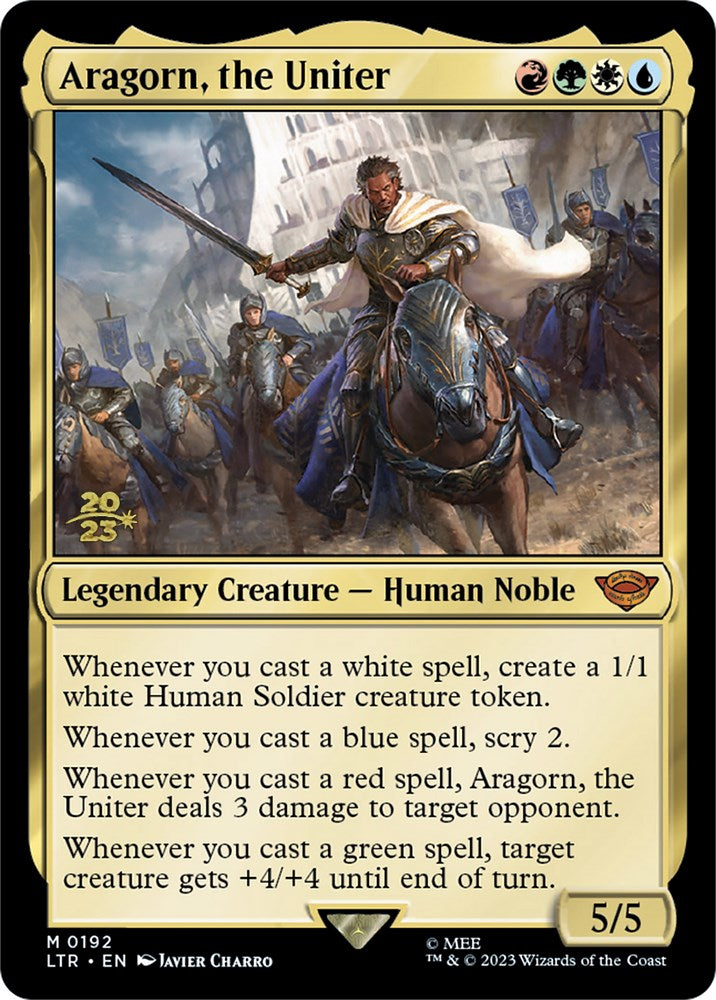 Aragorn, the Uniter [The Lord of the Rings: Tales of Middle-Earth Prerelease Promos] | Lots Moore NSW