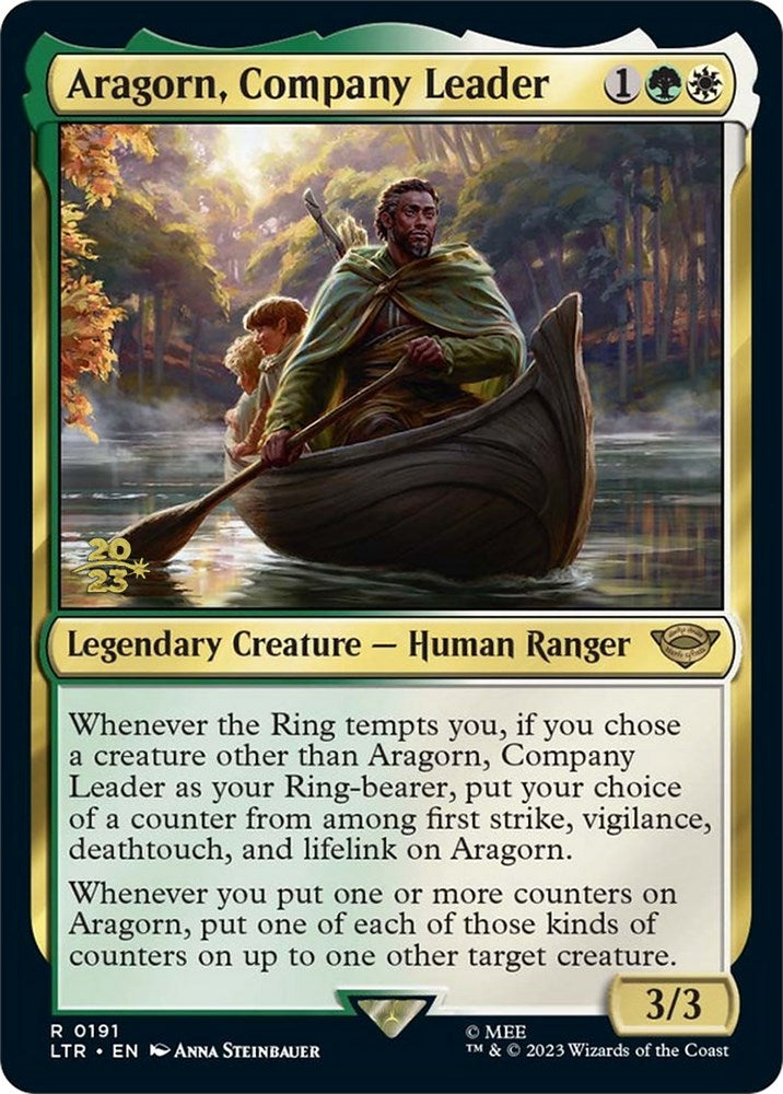 Aragorn, Company Leader [The Lord of the Rings: Tales of Middle-Earth Prerelease Promos] | Lots Moore NSW