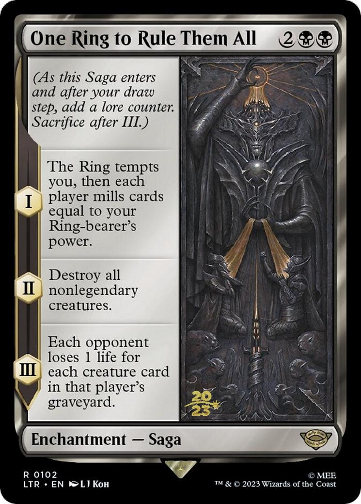 One Ring to Rule Them All [The Lord of the Rings: Tales of Middle-Earth Prerelease Promos] | Lots Moore NSW