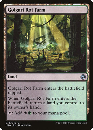 Golgari Rot Farm [Iconic Masters] | Lots Moore NSW