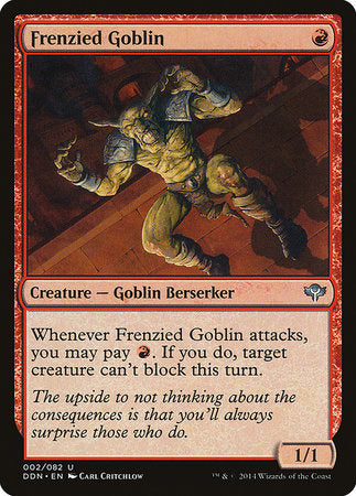 Frenzied Goblin [Duel Decks: Speed vs. Cunning] | Lots Moore NSW