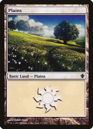 Plains (337) [Commander 2013] | Lots Moore NSW