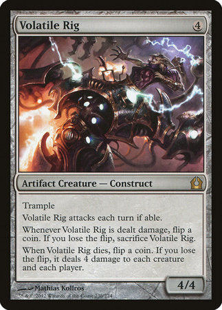 Volatile Rig [Return to Ravnica] | Lots Moore NSW