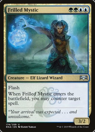 Frilled Mystic [Ravnica Allegiance] | Lots Moore NSW