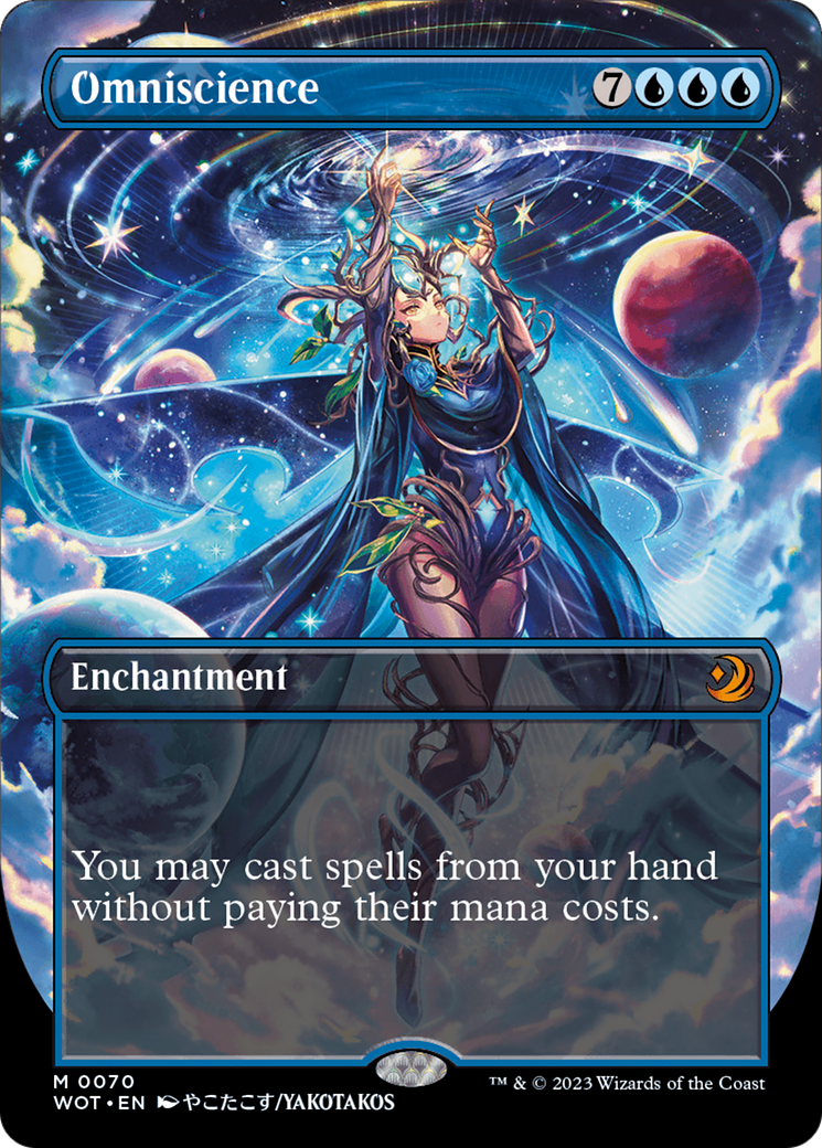 Omniscience (Anime Borderless) [Wilds of Eldraine: Enchanting Tales] | Lots Moore NSW