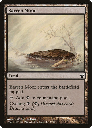 Barren Moor [Duel Decks: Izzet vs. Golgari] | Lots Moore NSW