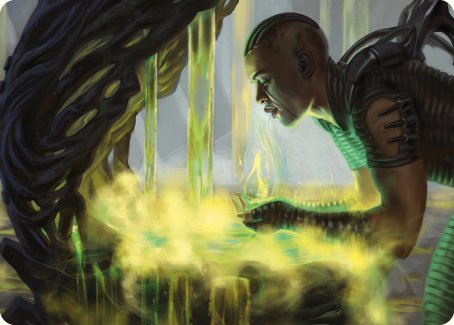 Necrogen Communion Art Card [Phyrexia: All Will Be One Art Series] | Lots Moore NSW
