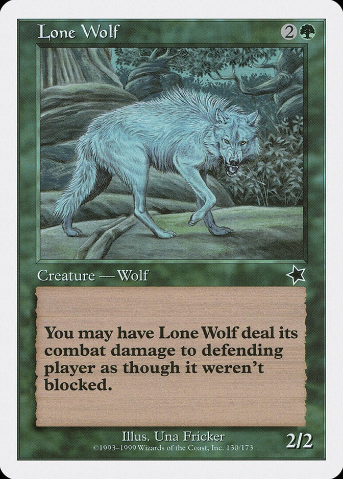 Lone Wolf [Starter 1999] | Lots Moore NSW