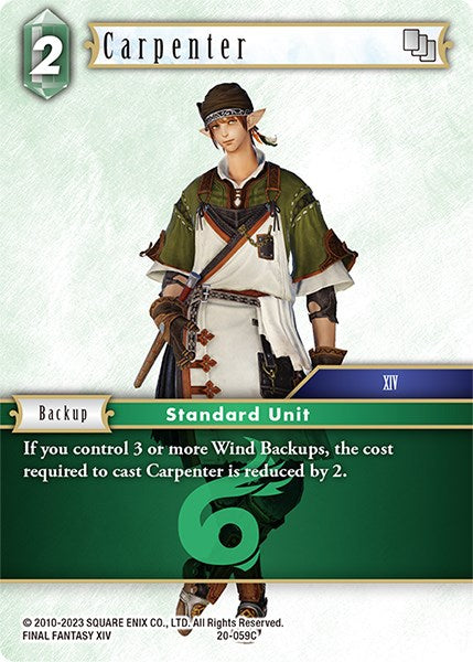 Carpenter [Dawn of Heroes] | Lots Moore NSW