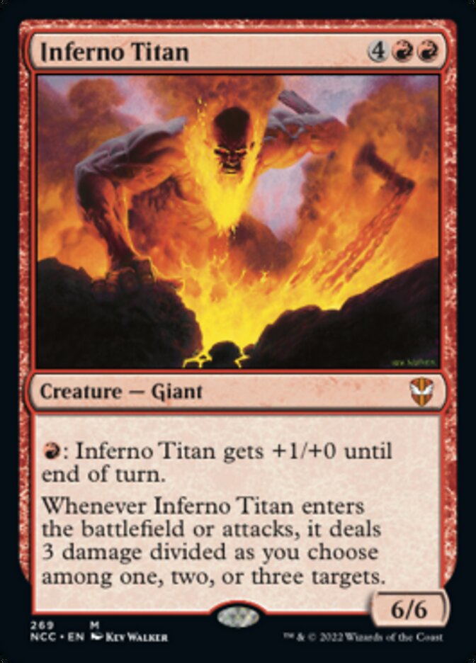 Inferno Titan [Streets of New Capenna Commander] | Lots Moore NSW