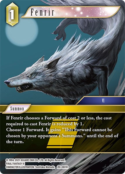 Fenrir [Dawn of Heroes] | Lots Moore NSW