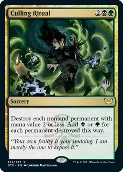 Culling Ritual (Promo Pack) [Strixhaven: School of Mages Promos] | Lots Moore NSW
