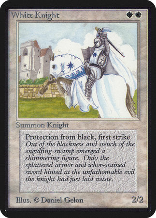 White Knight [Limited Edition Alpha] | Lots Moore NSW