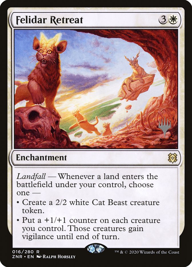 Felidar Retreat (Promo Pack) [Zendikar Rising Promos] | Lots Moore NSW