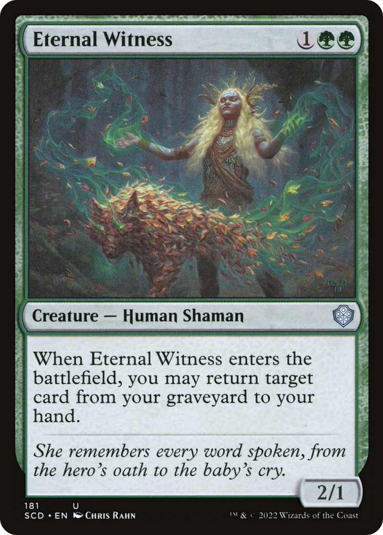 Eternal Witness [Starter Commander Decks] | Lots Moore NSW