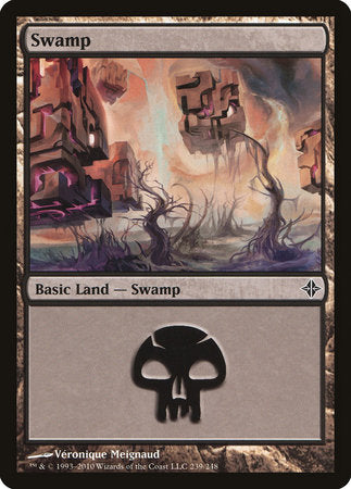 Swamp (239) [Rise of the Eldrazi] | Lots Moore NSW