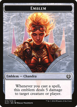 Emblem - Chandra, Torch of Defiance [Kaladesh Tokens] | Lots Moore NSW