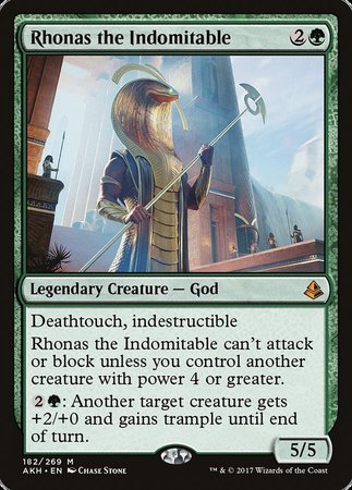 Rhonas the Indomitable [Amonkhet] | Lots Moore NSW