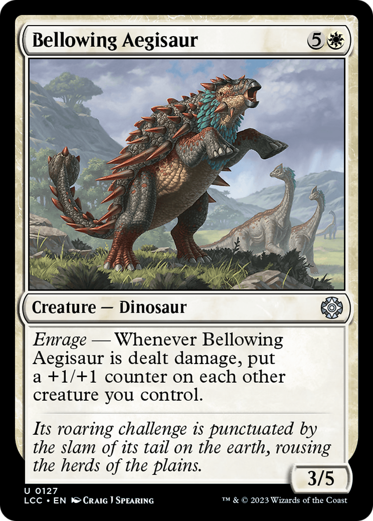 Bellowing Aegisaur [The Lost Caverns of Ixalan Commander] | Lots Moore NSW