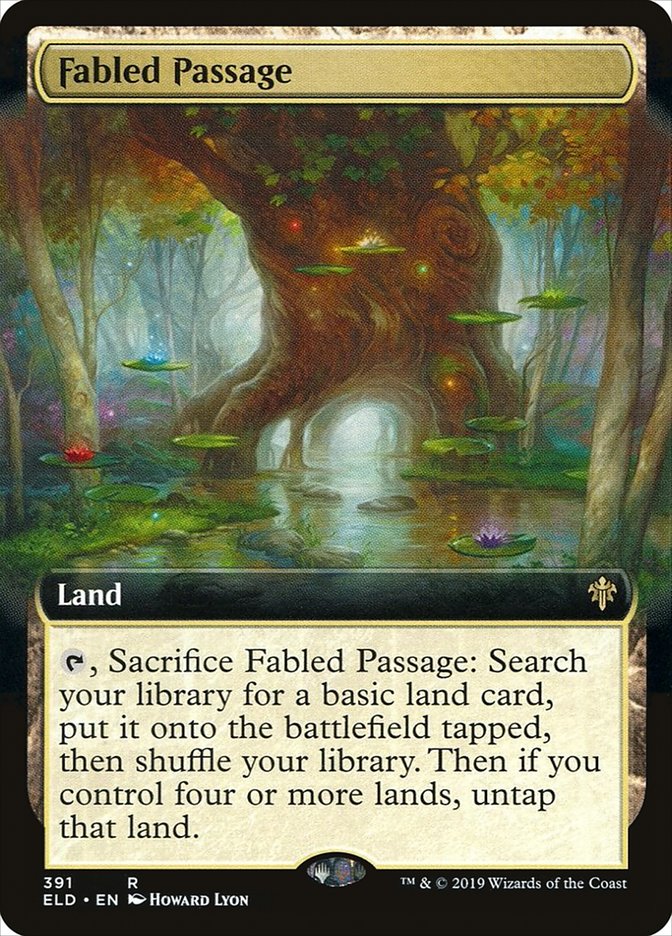 Fabled Passage (Extended Art) [Throne of Eldraine] | Lots Moore NSW