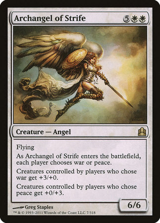 Archangel of Strife [Commander 2011] | Lots Moore NSW