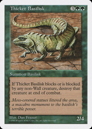 Thicket Basilisk [Fifth Edition] | Lots Moore NSW