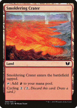 Smoldering Crater [Commander 2015] | Lots Moore NSW