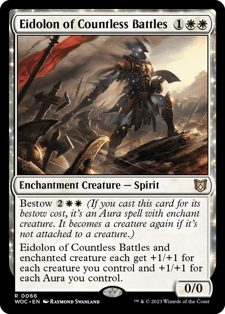 Eidolon of Countless Battles [Wilds of Eldraine Commander] | Lots Moore NSW