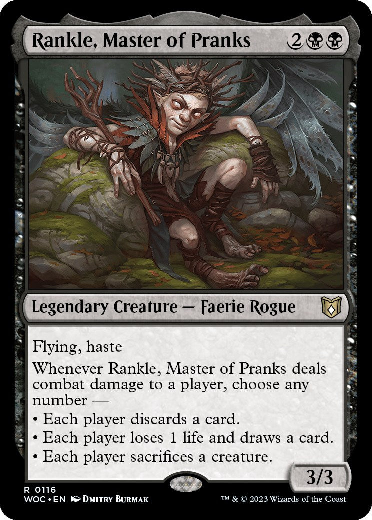 Rankle, Master of Pranks [Wilds of Eldraine Commander] | Lots Moore NSW